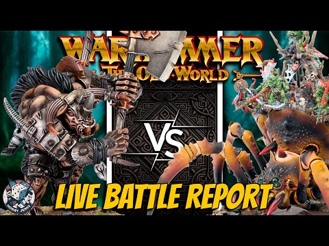 Minotaur Blood Herd vs Orcs & Goblins | Warhammer The Old World (Live Battle Report)