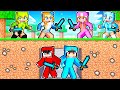 CRAZY FAN GIRL HUNTERS vs SPEEDRUNNER In Minecraft!