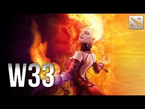 w33 Lina | Ranked Gameplay Dota 2 | Dendi Stream
