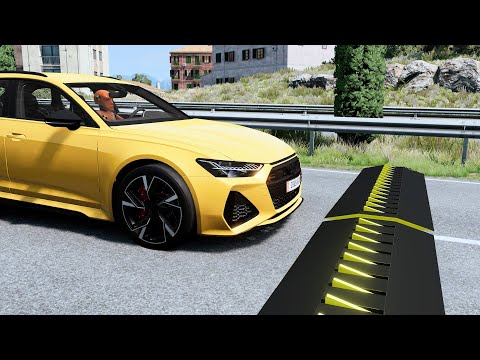 Spike Strip High Speed Crashes #69 – BeamNG Drive | CrashBoomPunk