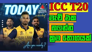 How to watch 2022 ICC Men’s T20 World Cup Live Streaming & TV Channels for Sri Lanka