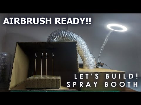 CRAFTING SESSION: AIRBRUSH SPRAY BOOTH  |  SEVEN ARTS