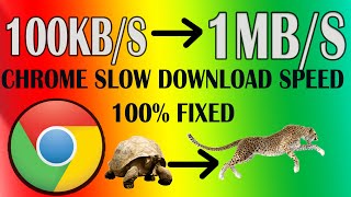 How to solve slow download speed in chrome in windows 10? Very simple tricks|Malayalam