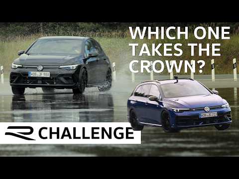 Ultimate VW Golf R Showdown: Golf R Black Edition vs Golf R Variant | Quarter Mile, Hot Lap & Drifts