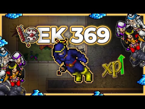 EK 369 Hunt Solo Asura Palace 2.3kk/h Raw + 800k Profit (Double Loot) - Tibia Hunt [13.21] #tibia