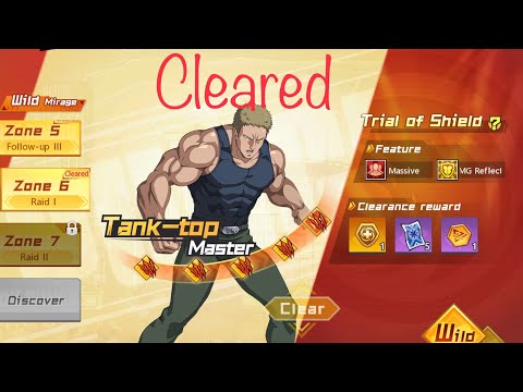 【OPM: The Strongest SEA 】Trial of shield Zone 6 auto cleared