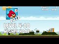 Angry Birds 2022 Mighty Hoax Level 4 10 3 Star Walkthrough
