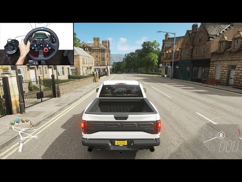 Ford Ranger Raptor offroading | Forza Horizon 4 | Logitech g29 gameplay