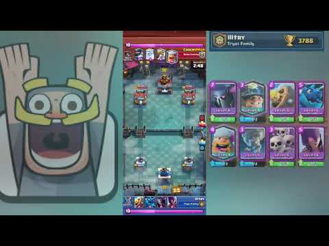 Level 1 vs Full Legendary Deck | Clash Royale