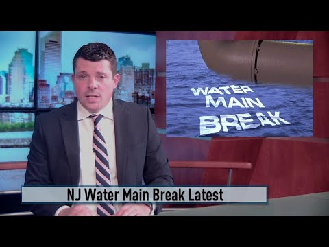 NJ Newark Water Main Break Latest