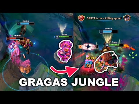 How to Play Gragas Jungle & CARRY + Best Build/Runes | Gragas Guide Season 13 League of Legends