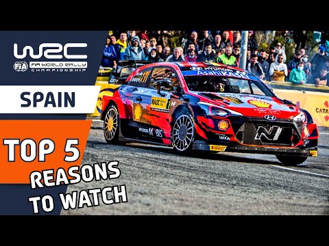 Top 5 Reasons to Watch WRC RallyRACC - Rally de España 2022