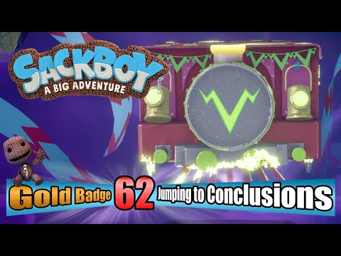 Sackboy A Big Adventure - Jumping to Conclusions - Golden Badge 100% Complete Walkthrough Part 62