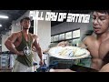 FULL DAY OF EATING! | IT'S TIME TO GET SHREDDED AND SERIOUS!