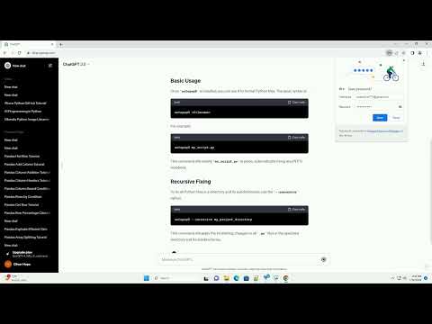 Automatic Python Code Fixer