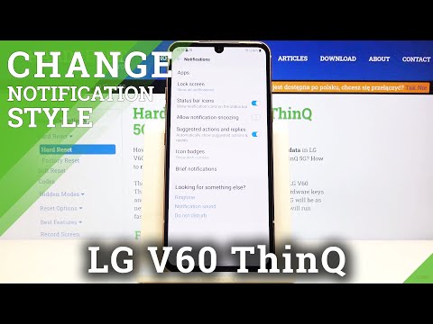 How to Manage Notification Setting in LG V60 ThinQ – Find Notification Options / Rules