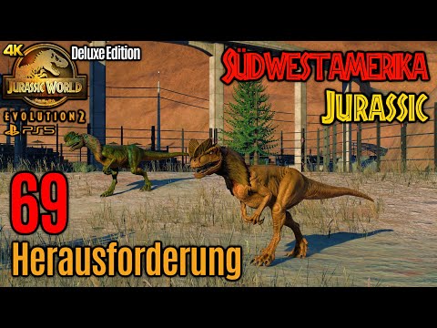 Jurassic World Evolution 2: Herausforderung #69 • Südwestamerika [Jurassic] • 1 Sterne Parkbewertung