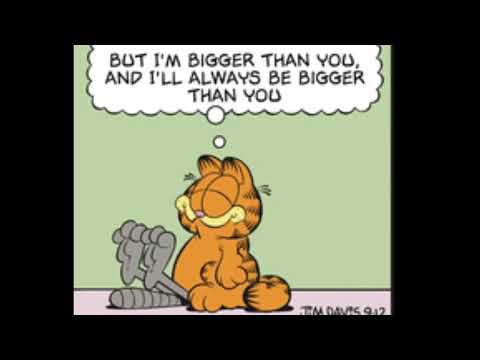 Garfield is bigger than Nermal (comic dub for September 12th, 2023)