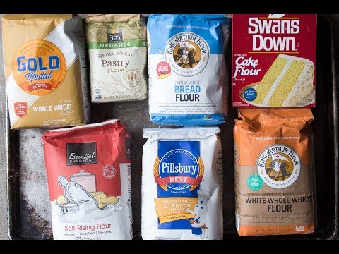 The function of flour in baking/ varieties of flour