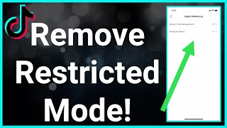 How To Remove (Disable) Restricted Mode On Tiktok