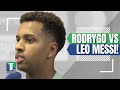Rodrygo TALKS about his CLASH with Lionel Messi in the Brazil v Argentina MATCH