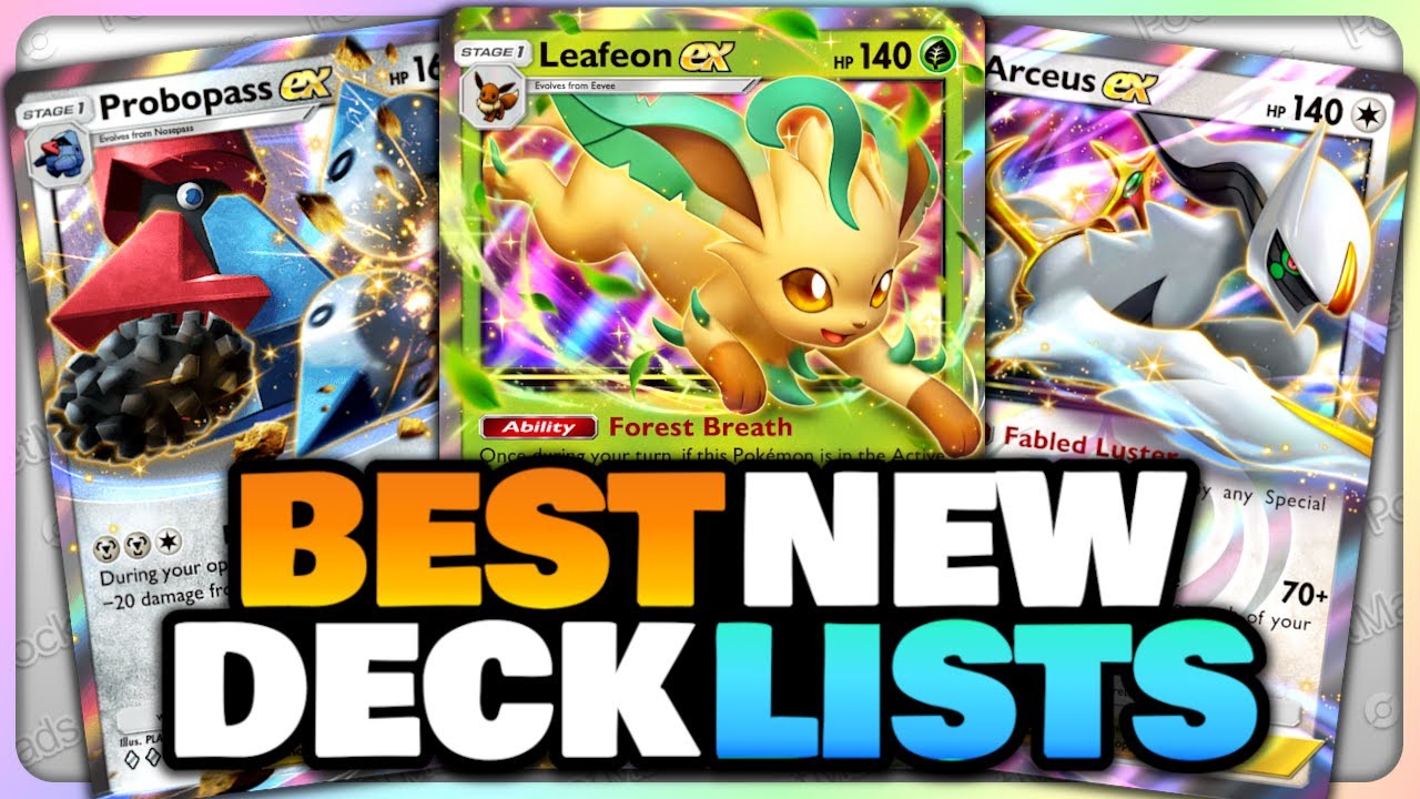All The NEW BEST DECKS You Should Build Right Now!!! | Pokemon TCG Pocket