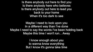 Joshua Radin - Blow Away (Lyric Video)