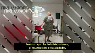 TIEMPO DE TANGO - Poema | ETHEL MARIOTTO DE MIRASSOU - Homenaje a Raúl De Los Hoyos - 7/12/2019