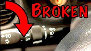 DIY Headlight / Turn Signal / Wiper Switch Replacement Jeep Liberty