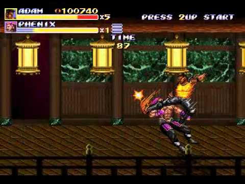 Streets of Rage Remake - STAGE 2 (Adam)