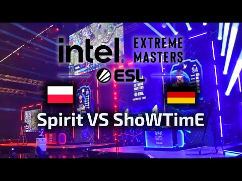 Spirit VS ShoWTimE TvP IEM Katowice 2023 Group Stage polski komentarz