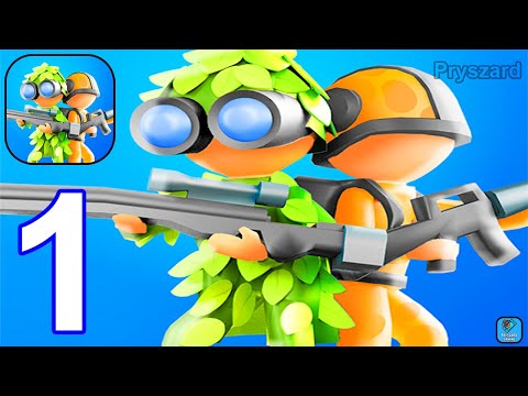 Army Defence - Gameplay Walkthrough Part 1 War Commander Base Defense level 1-3 (iOS, Android) - YouTube