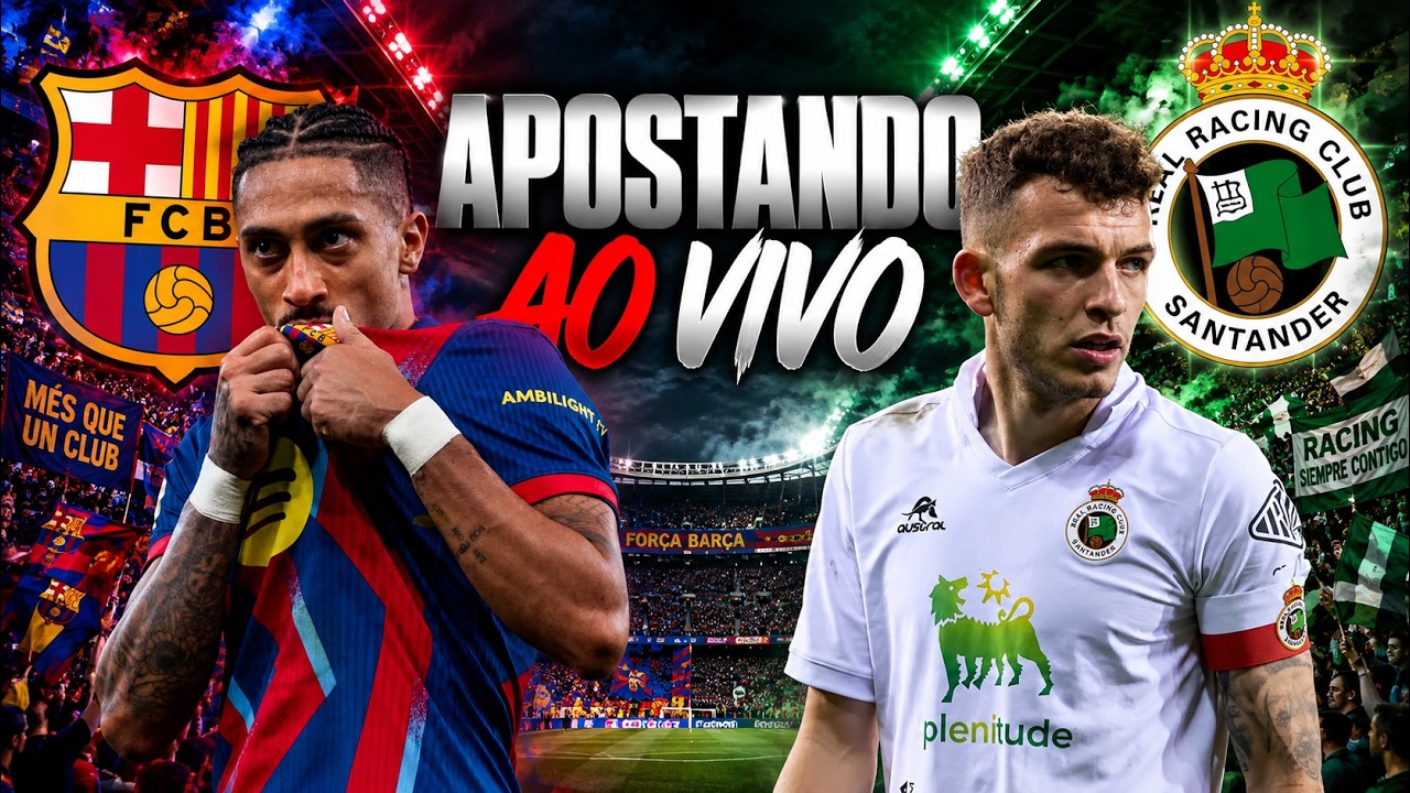 🔴 AO VIVO | MILAN X BENFICA + BARCELONA X RACING CLUB I REACT I APOSTAS AO VIVO - 16-09-26
