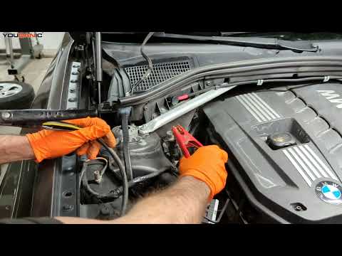 2011-2017 BMW X3 F25 How to Jump Start Dead Battery DIY