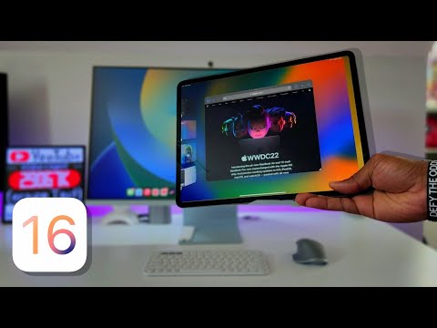 iPad Pro M1 iPadOS 16: Using Stage  Manager on an External Display....