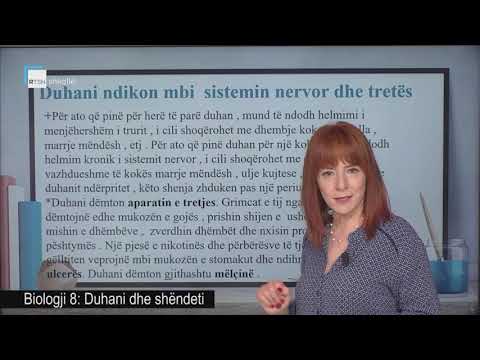 Biologji 8 - Duhani dhe shëndeti