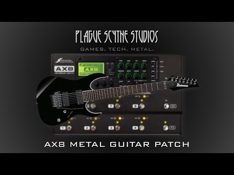AX8 Metal Guitar Patch Basics - Tutorial