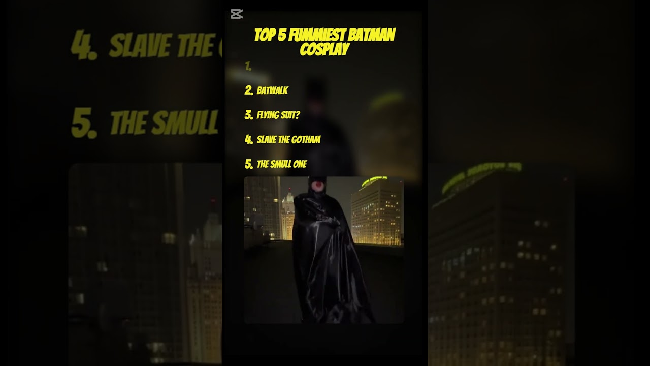 Top 5 funniest Batman Cosplay #batman #shorts
