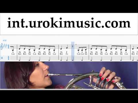 How to Play French Horn Ariana Grande - NASA Tabs um-a-n352