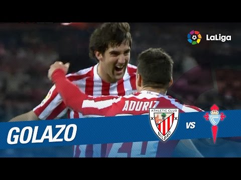 Golazo de San José (2-1) en el Athletic Club vs Celta de Vigo