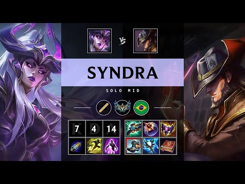 Syndra Mid vs Twisted Fate - BR Challenger Patch 25.12