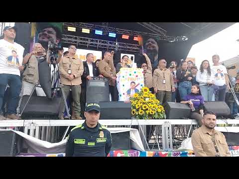 Iván Cepeda en discurso en Funza, Cundinamarca 