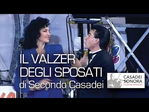 IL VALZER DEGLI SPOSATI  (Secondo Casadei e Raoul Casadei) Orchestra Casadei 1991 VIDEO UFFICIALE