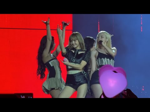 BLACKPINK - HOW YOU LIKE THAT / PLAYING WITH FIRE - DEADLINE WORLD TOUR - LA Day 1 (Fancam)