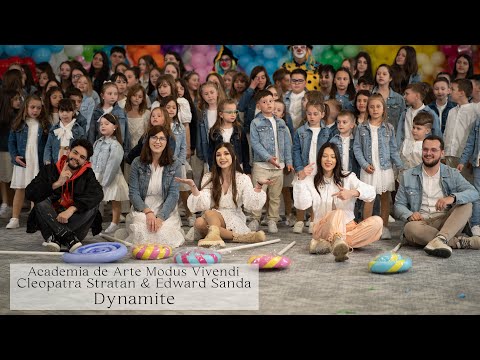 Cleopatra Stratan & Edward Sanda & Academia de Arte Modus Vivendi -  Dynamite (Cover BTS)