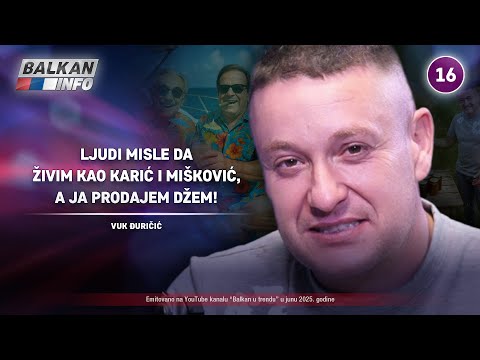 INTERVJU: Vuk Đuričić – Ljudi misle da živim kao Karić i Mišković, a ja prodajem džem! (20.06.2025)