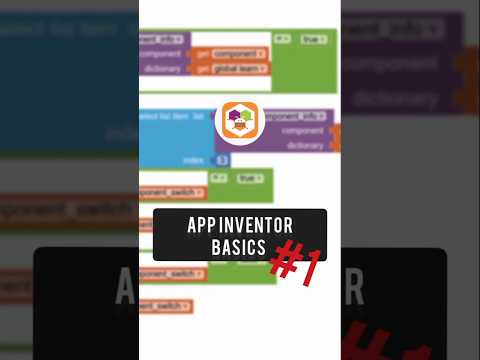 Button • MIT APP INVENTOR BASICS in 60 Seconds | #MITBASE2 | APP INVENTOR BASICS 2.0 • E01