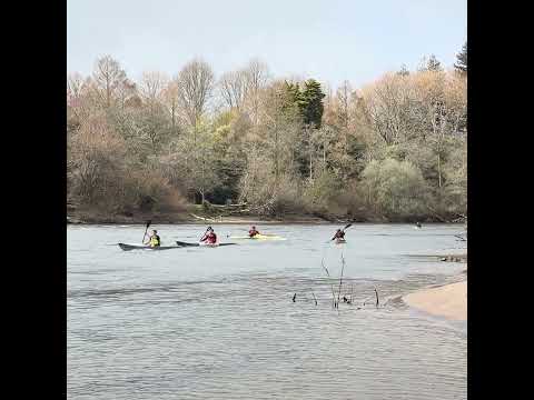 Cambridge to Hamilton paddle race #riverrace #multisport #surfski #riverkayaking