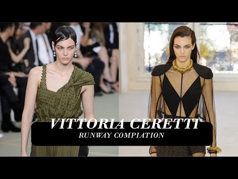 SuperModel Vittoria Ceretti runway collection