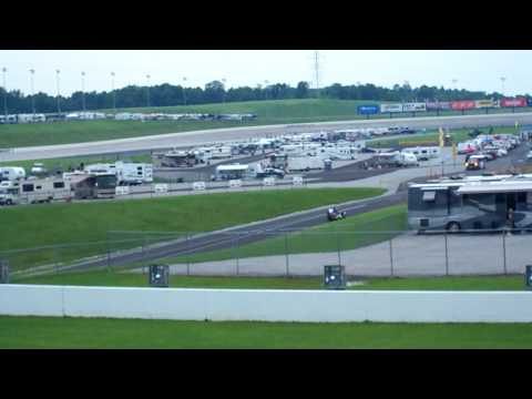 Indy Lights Kentucky 2009, First Lap Crash